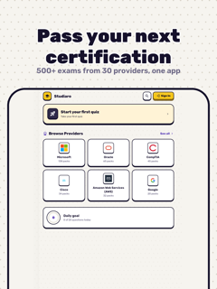 Studiaro: Certification Prep screenshot 9