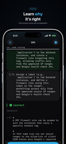 GCP Network Engineer Prep 2026 screenshot