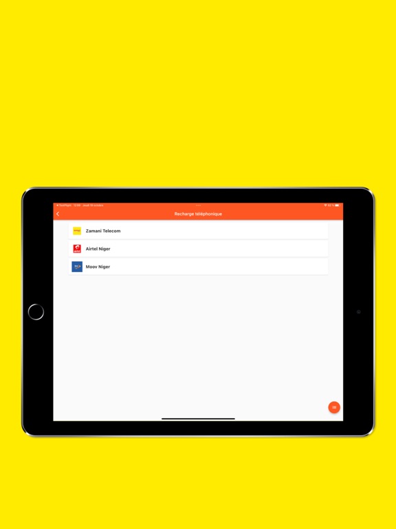 MyNITA Transfert iPad screenshot 3 - Finance app