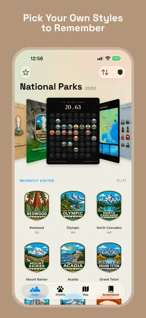 Scratchbook: National Parks screenshot 3