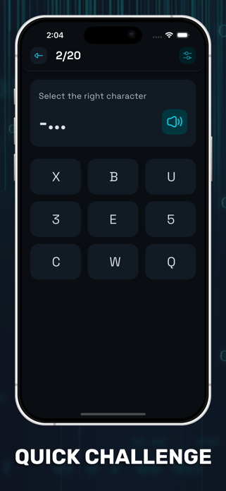 Morse Code Generator & Trainer Screenshot 4 of 6