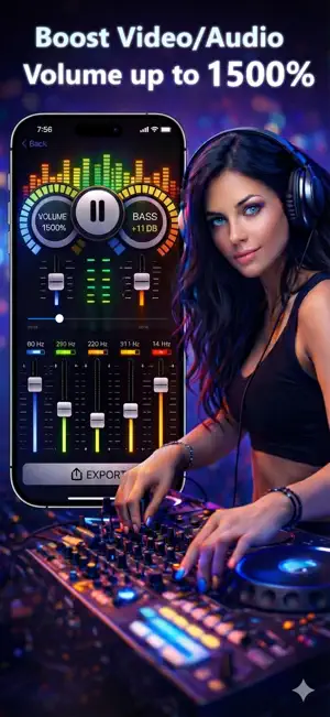 Volume Booster • Bass Booster screenshot 1
