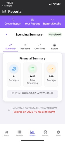 Receipt.AI Screenshot 4 of 6