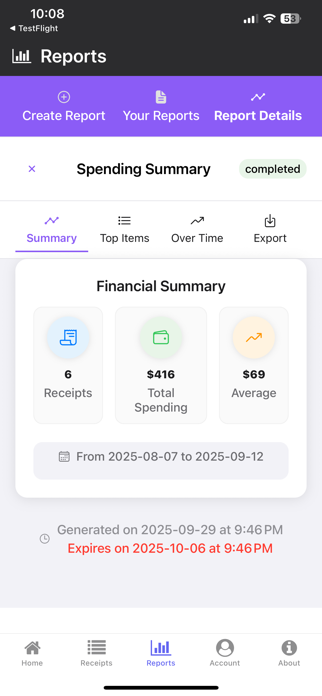 Receipt.AI Screenshot 4 of 6