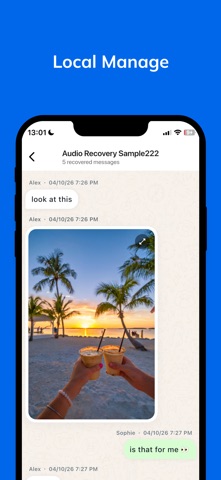 Chat Backup: Message Recovery Screenshot 2 of 5