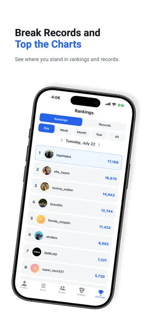 Steppa - Social Step Counter screenshot 4