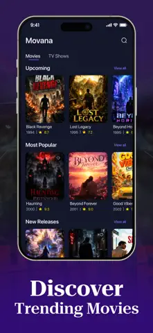 Movie Box : Movies & TV Series App Store screenshot 2