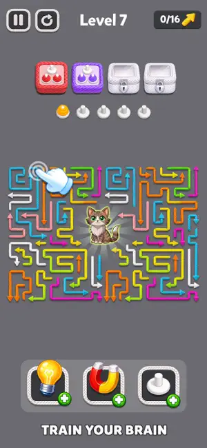 Arrow Escape Puzzle: Wool Sort screenshot 3
