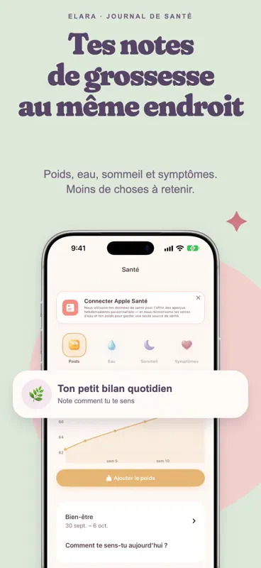 Elara: Pregnancy Tracker screenshot 7 of 8