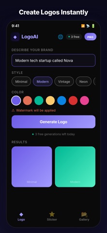 LogoAI Screenshot 3 of 7