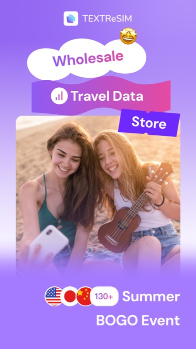 Textr eSIM: Mobile Travel Data Screenshot