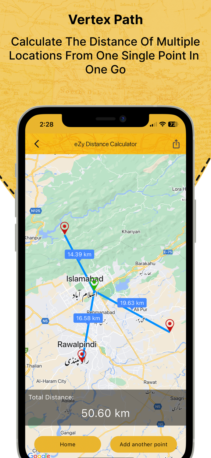 eZy Distance Calculator