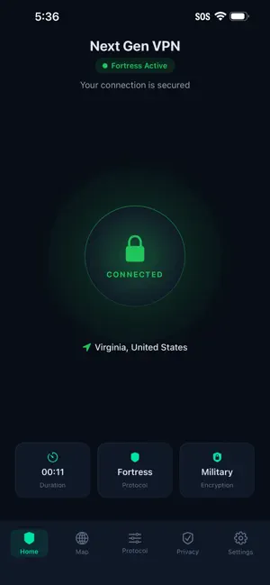 Califax VPN screenshot 1