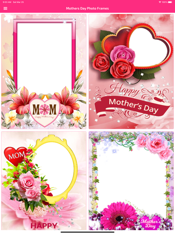Screenshot #4 pour Mothers Day Photo Frames