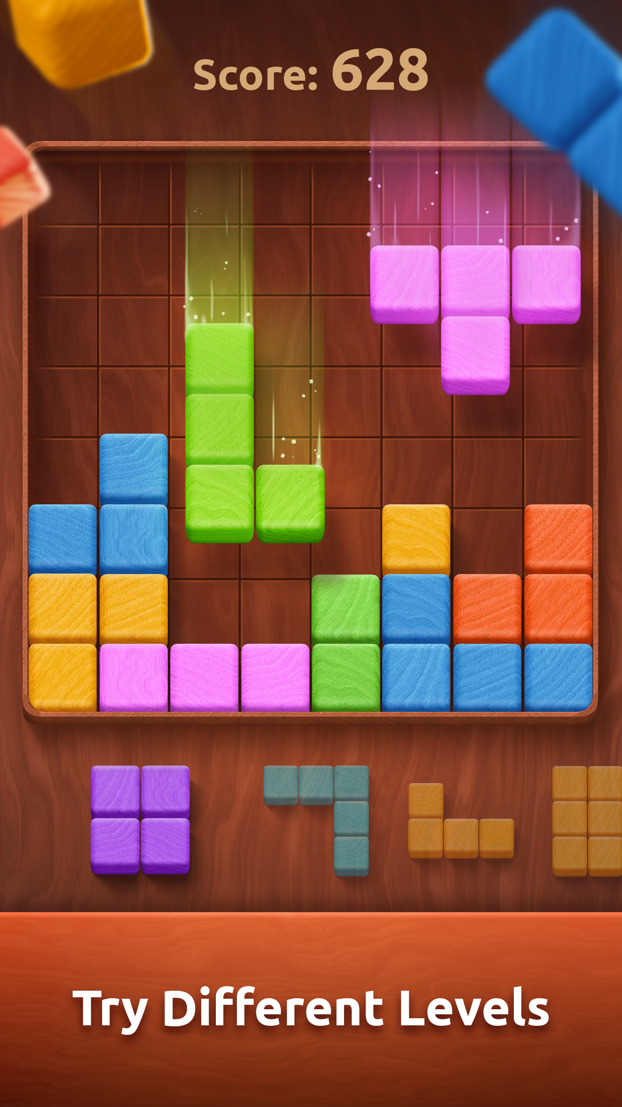 Colorwood Blocks: Wood Puzzle screenshot 6
