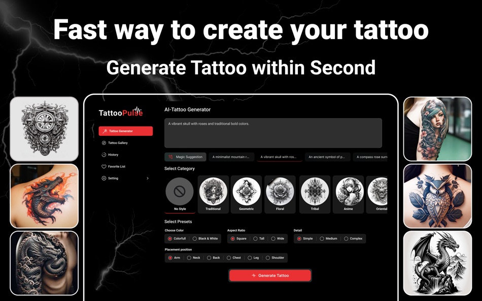 #4. AI Tattoo: Maker & Generator (macOS) 由: Muhammad Usama