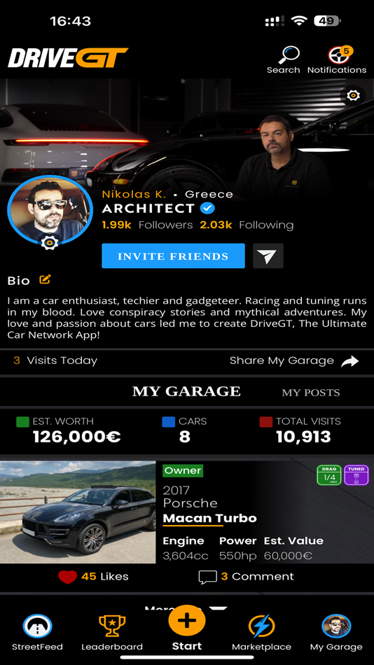 #1. DriveGT (iOS) Przez: Spartan Horse