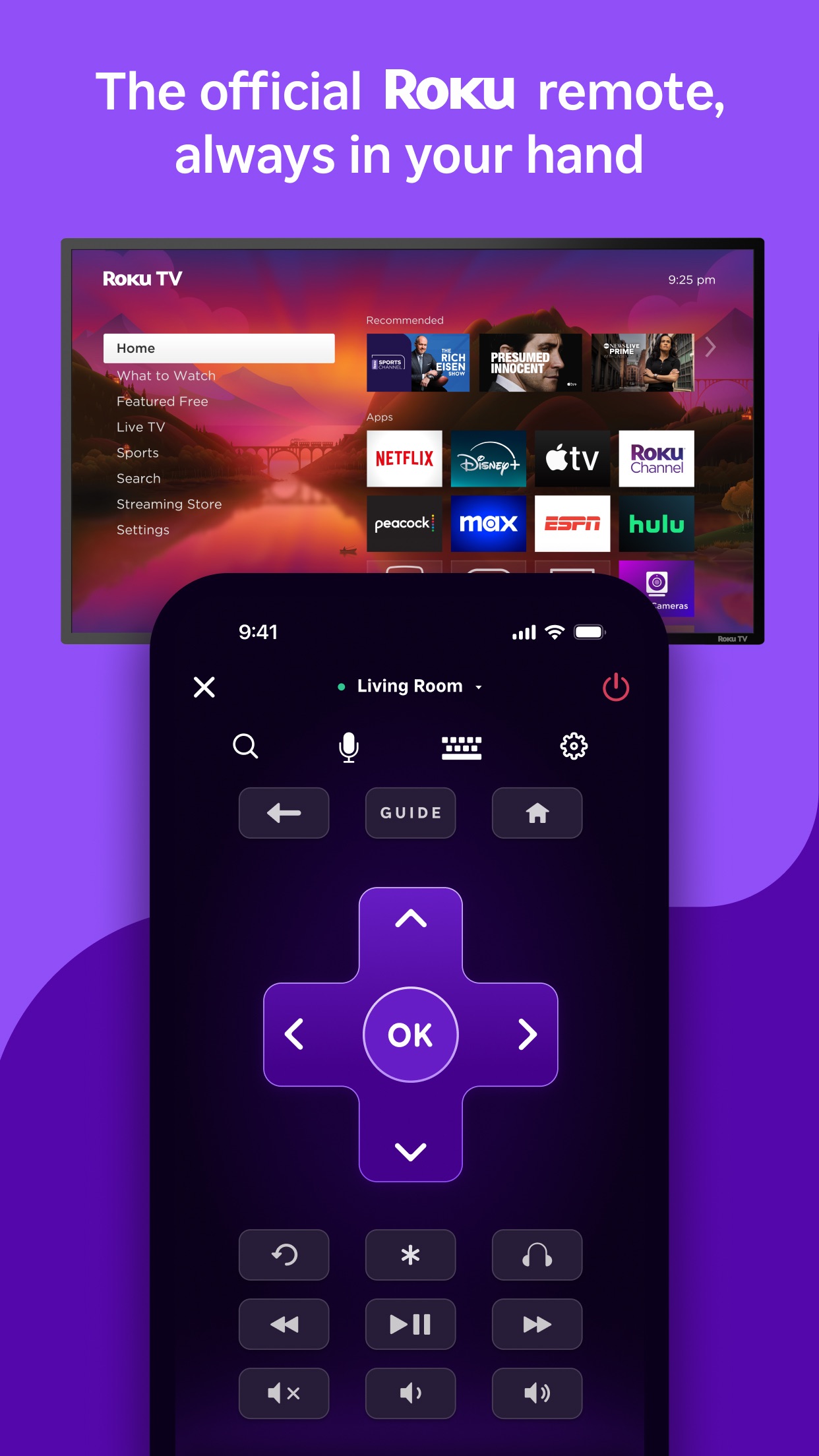 The Roku App (Official) screenshot 1