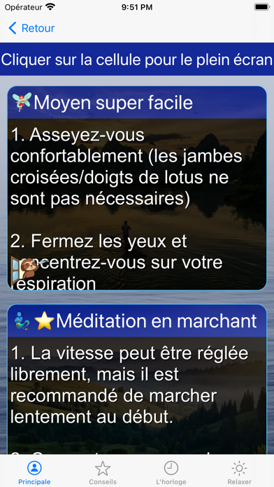 Screenshot #2 pour Méditation facile, simple