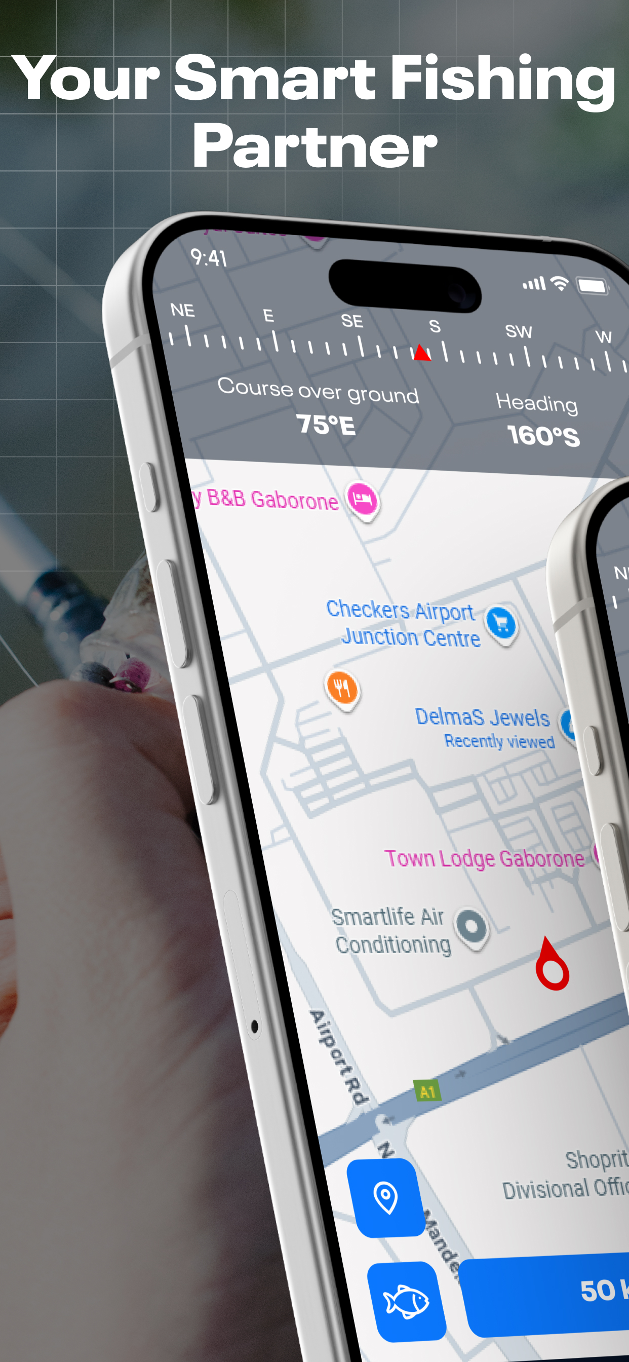 Fishing Points- Map & Forecast