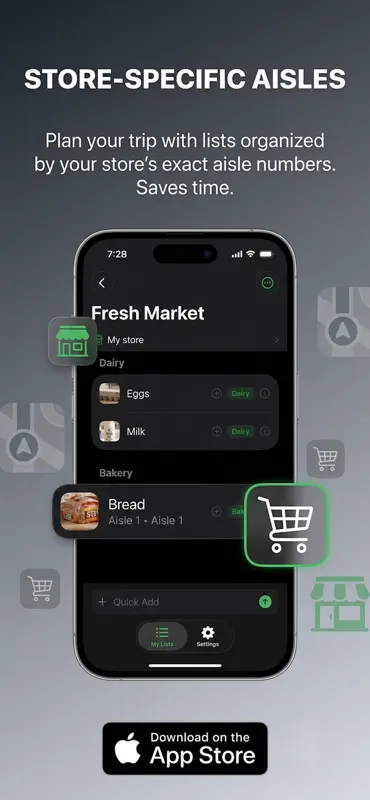 Aisle — Grocery Lists screenshot 8 of 8