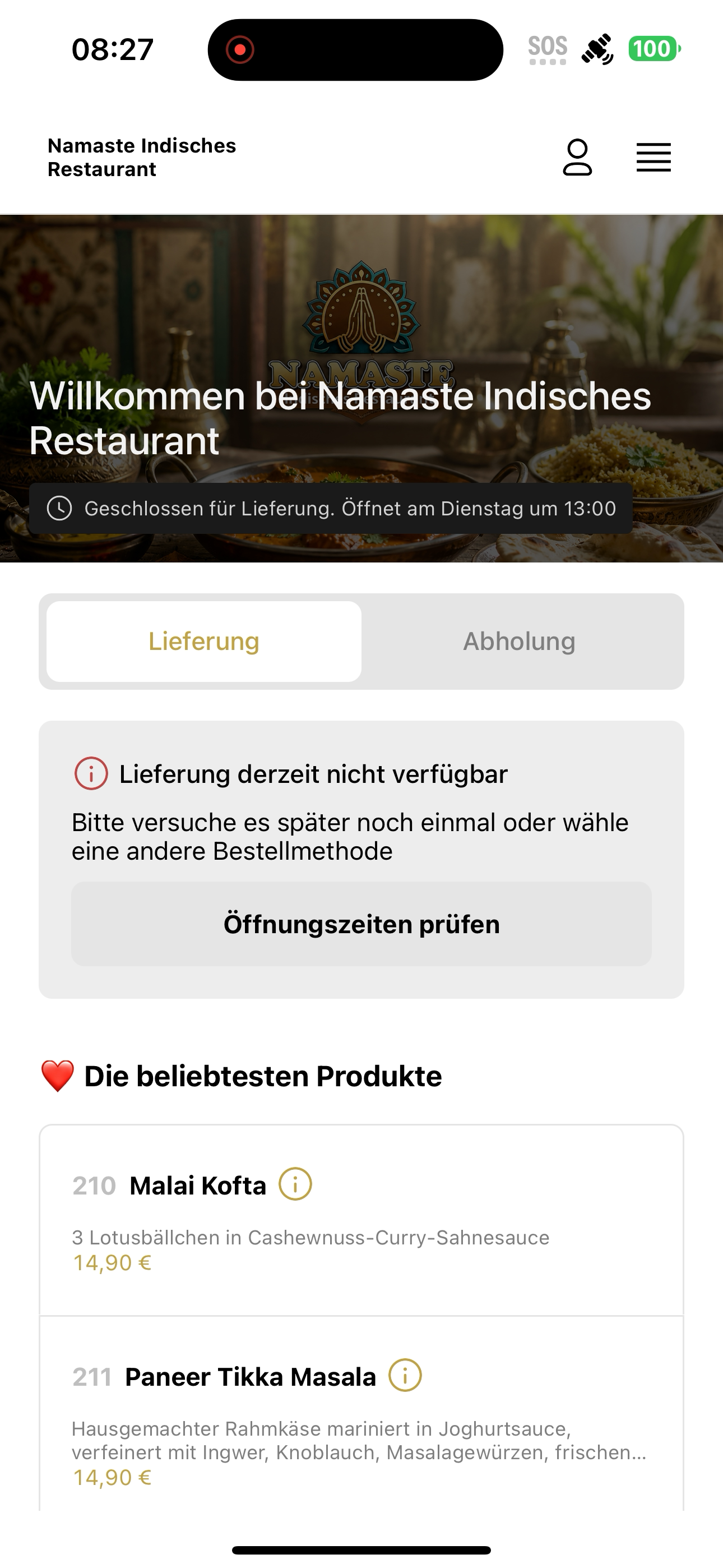 Namaste Indisches Rest screenshot 6