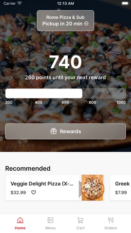 Rome Pizza & Sub To Go