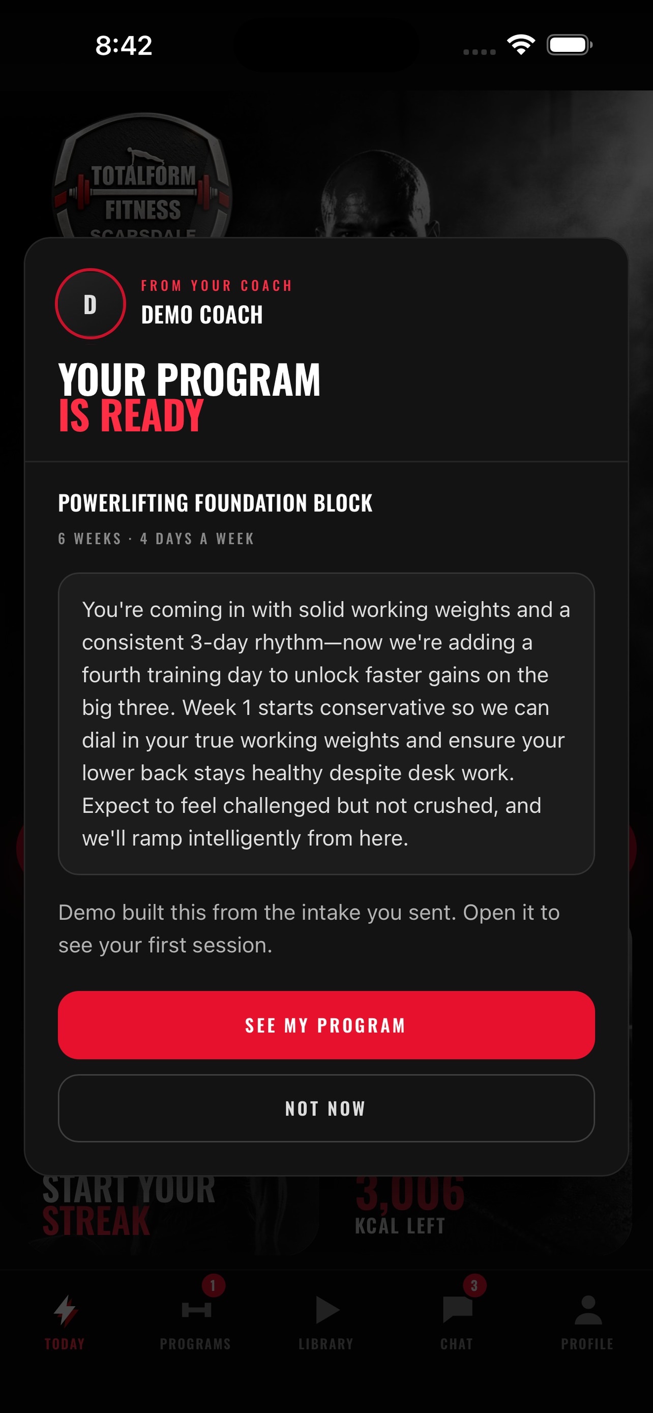 Screenshot 5 of Total Form Fitness