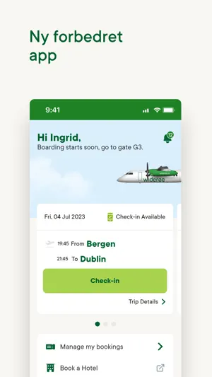 Widerøe screenshot 1