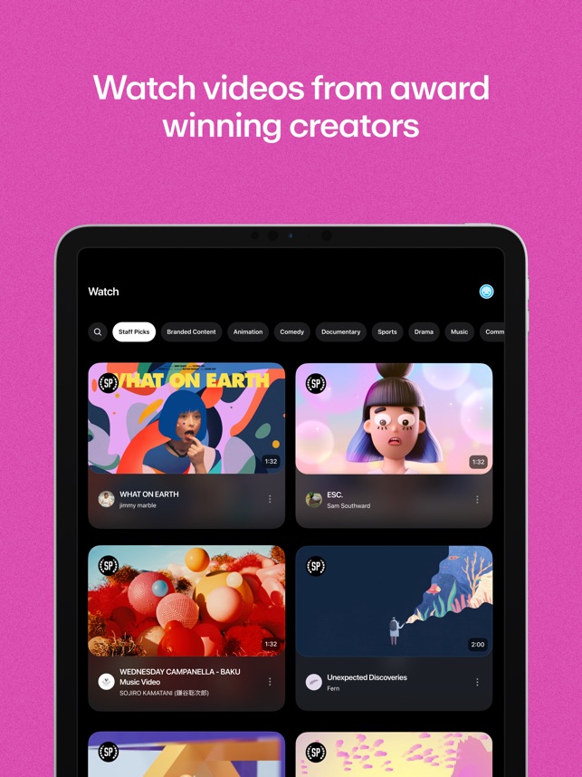 Vimeo on the App Store