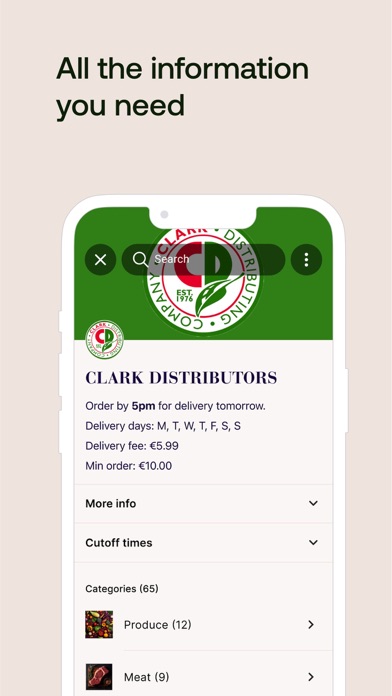 Clark Distributing Screenshot