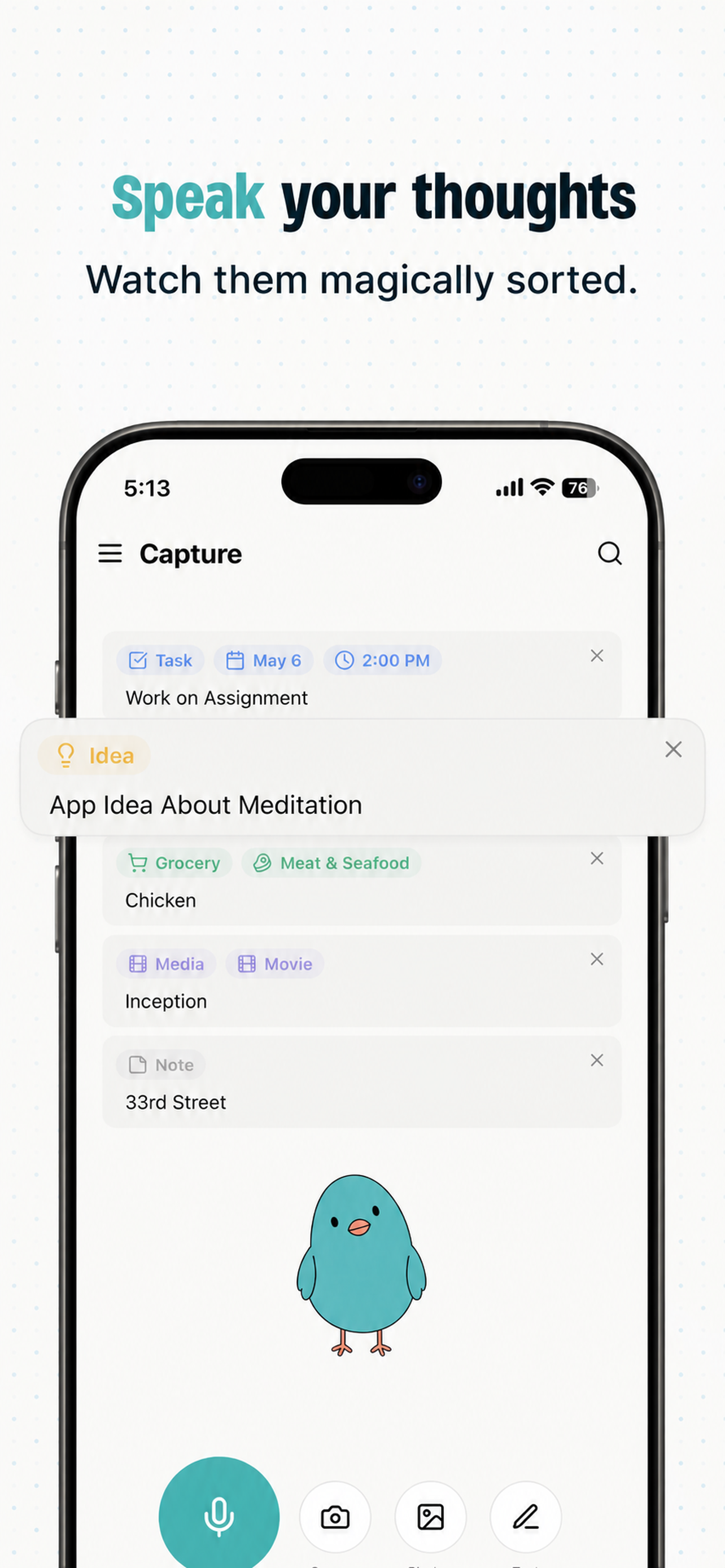 Blurto: AI Voice To Do Planner screenshot 2