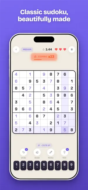 Sudoku: Daily Brain Puzzle screenshot 1