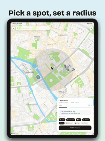 Debut: New Openings Near You iPad screenshot