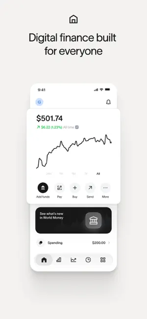 World Money - Digital Wallet screenshot 1