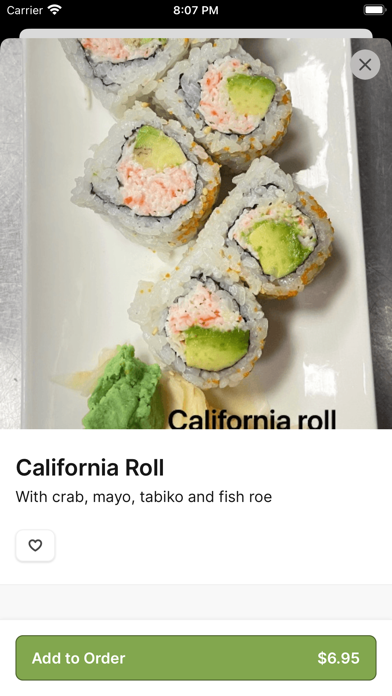 Takara Sushi Station iPhone screenshot 3 - Food & Drink app