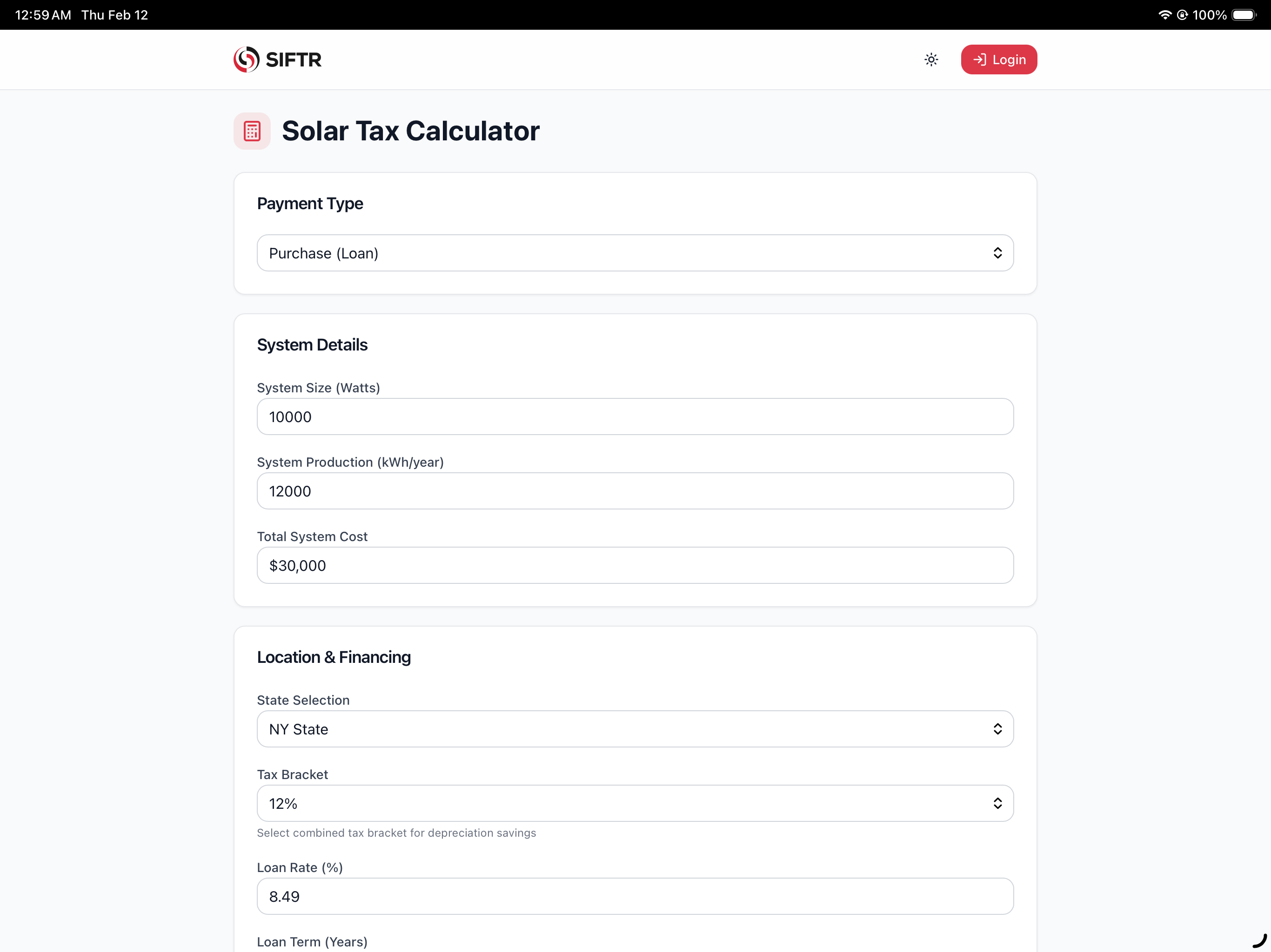 SIFTRs Partner Portal screenshot 10