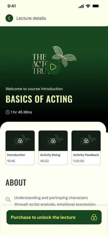 Actors Truth screenshot 2 of 7