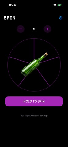 Spin the Bottle: Bottle Game screenshot