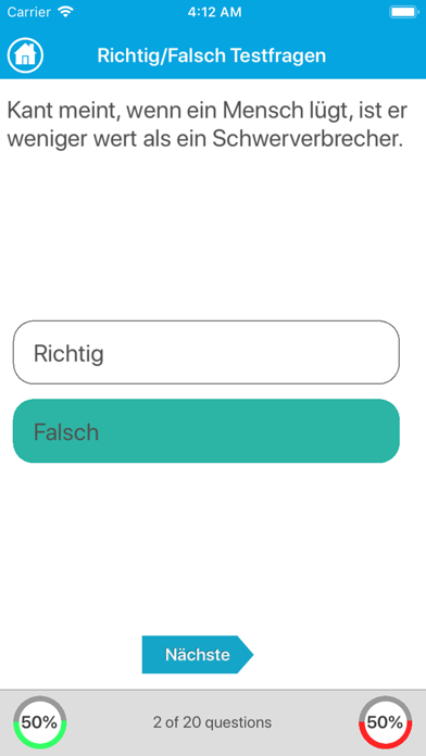 Screenshot #3 pour Der Philosophie Wissenstest