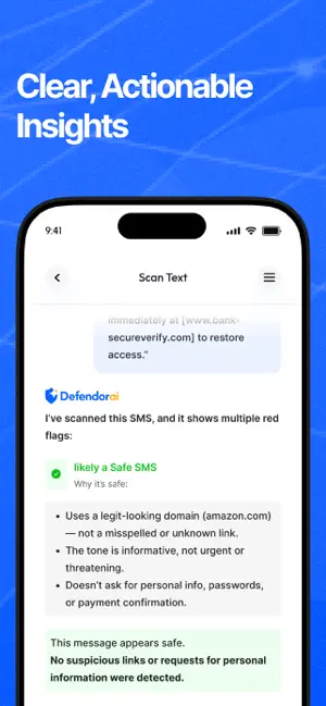 DefendorAI: AI Scam Protection screenshot 4