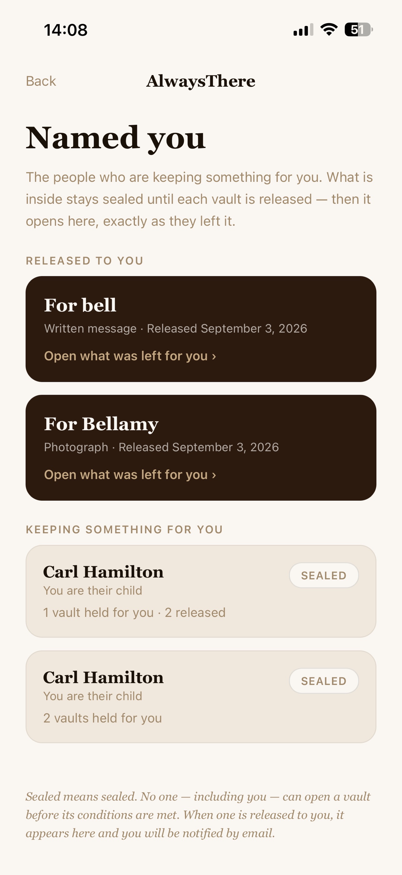 Screenshot 6 of AlwaysThere Vault