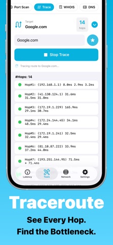 Pingers - Ping & Latency Check screenshot