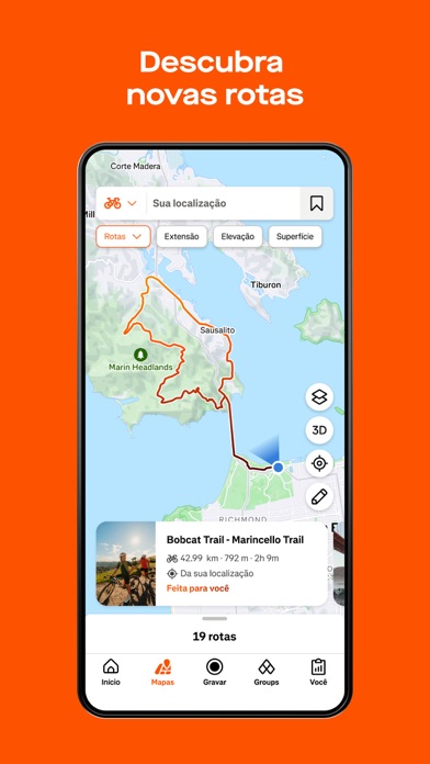 Strava: corrida, pedal, trilha App Store preview screenshot 6