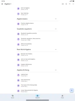 Google Classroom screenshot 11