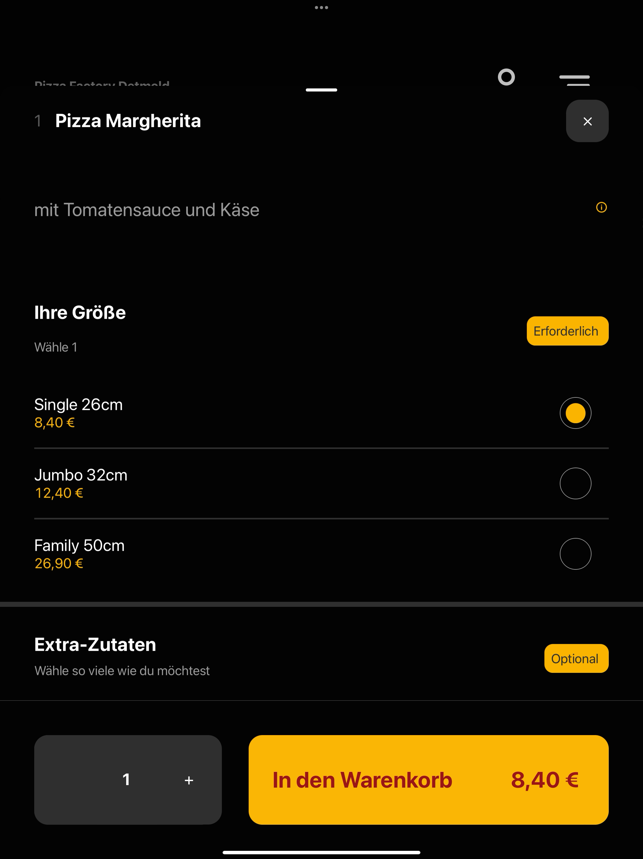 Pizza Factory Detmold screenshot 7