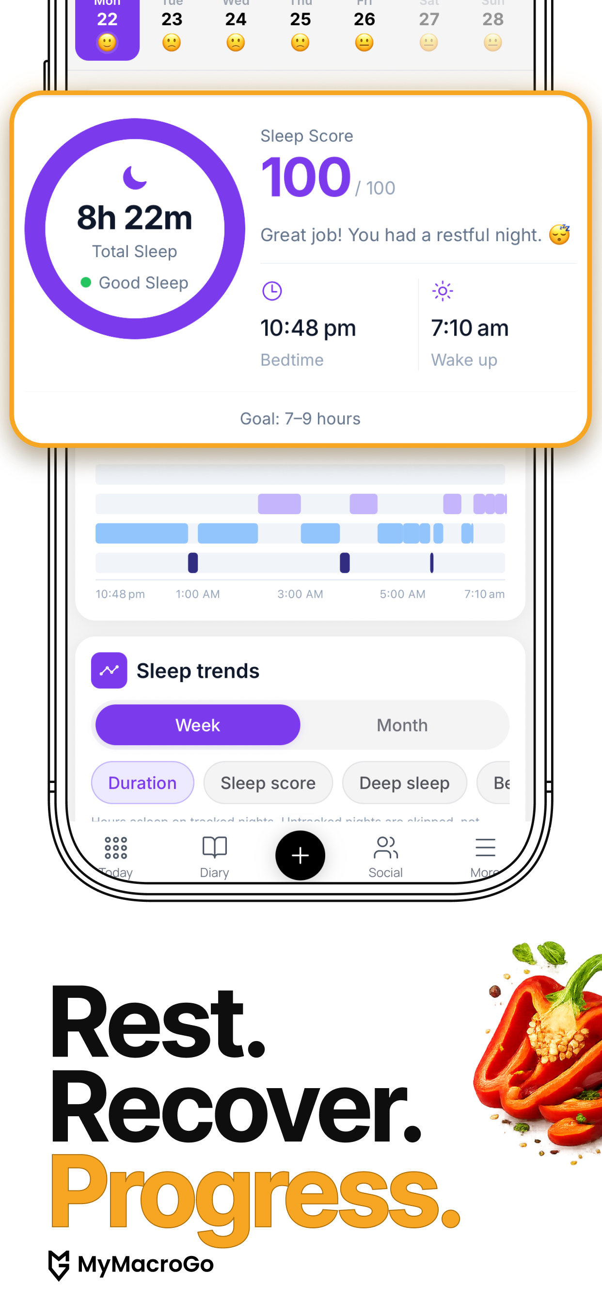 MyMacroGo: Macro Tracker screenshot 10