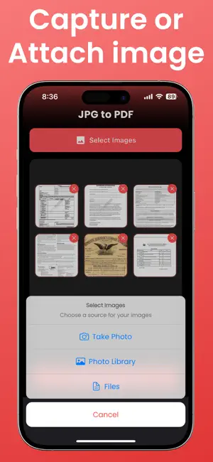 JPG to PDF Converter • screenshot 3