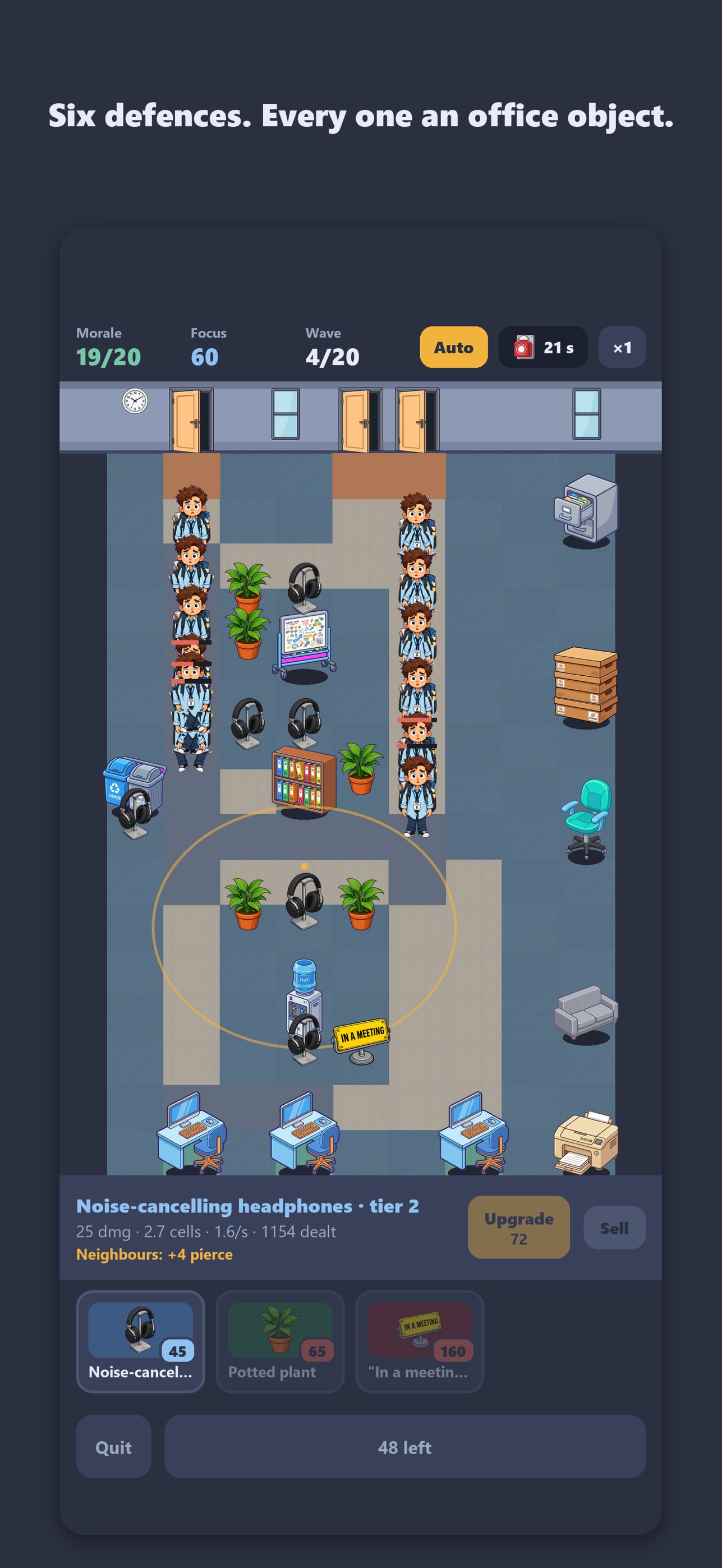 Screenshot 2 of Office Tower Defense