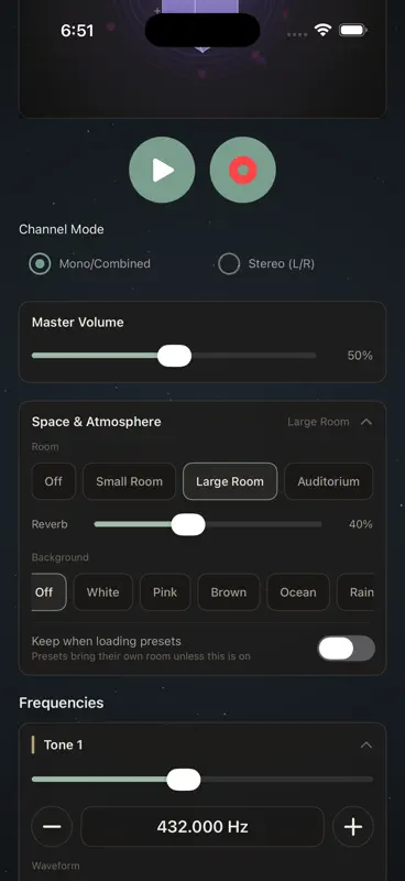 Woo Woo Frequency Generator screenshot 4 of 10